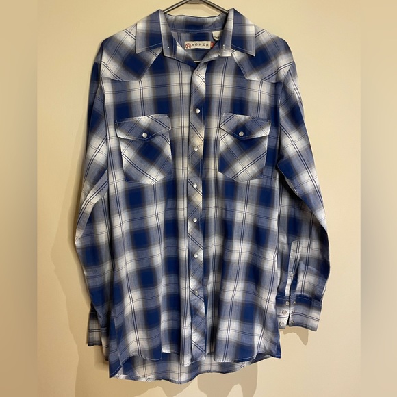 Roper Other - Roper Western Pearl Snap Shirt